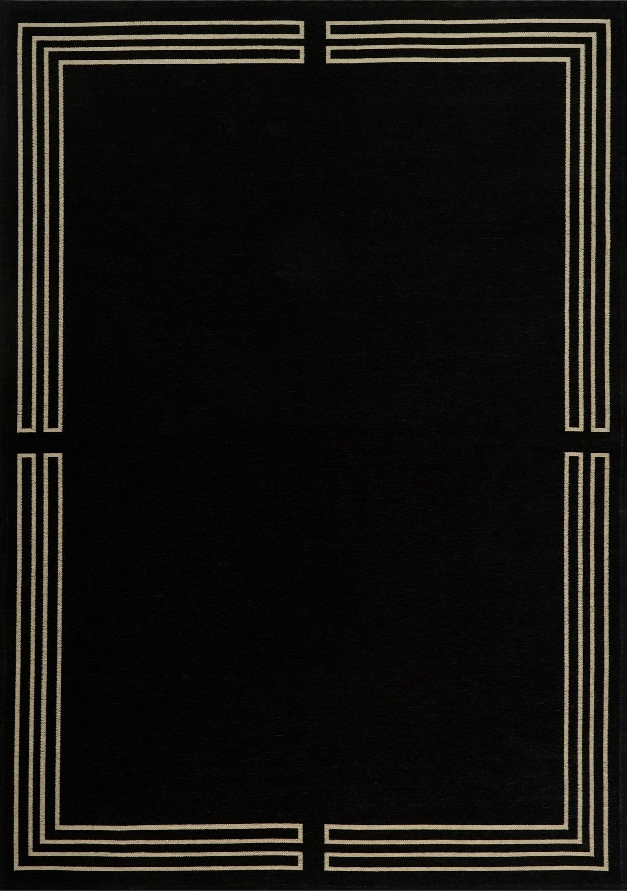 Carpet ROYAL BLACK (Art Deco Collection) — Soft Room, Costa del Sol, Spain